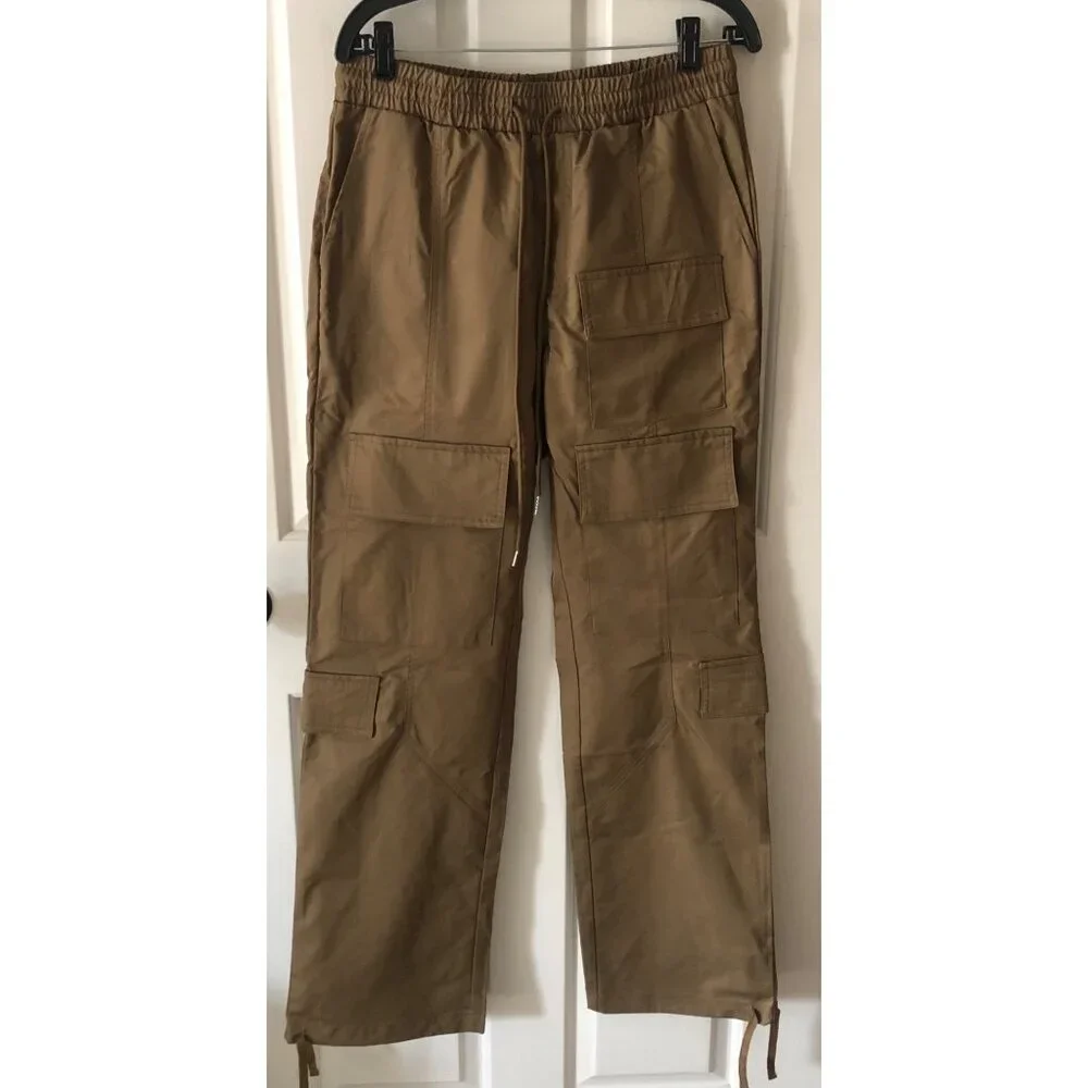 New EPTM Parachute Cargo Pants Brown Size Small